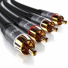Primewire Audio-Kabel Cinch RCA Subwoofer-Cin...