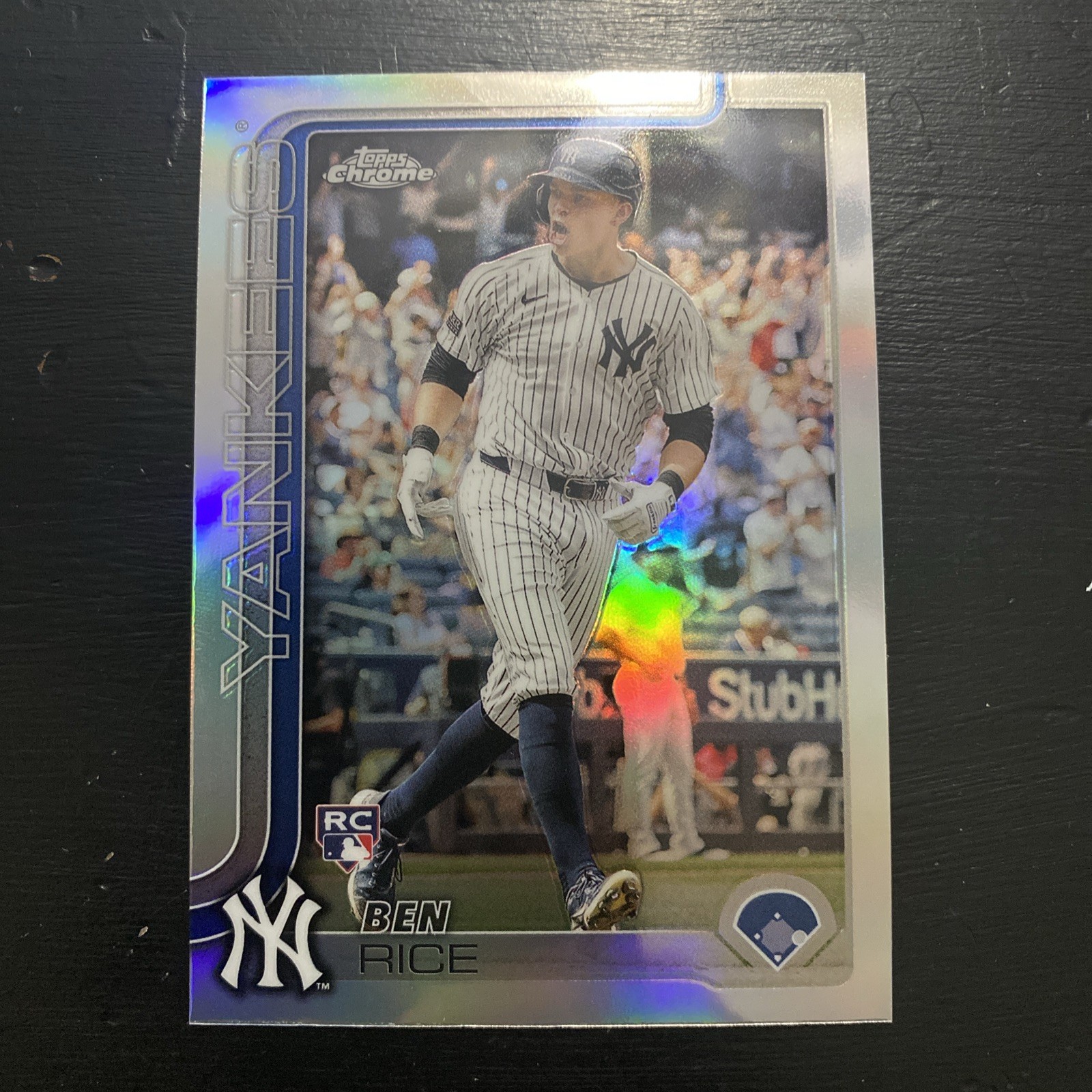2025 Topps Chrome - Ben Rice #139 Topps Refractor (RC)