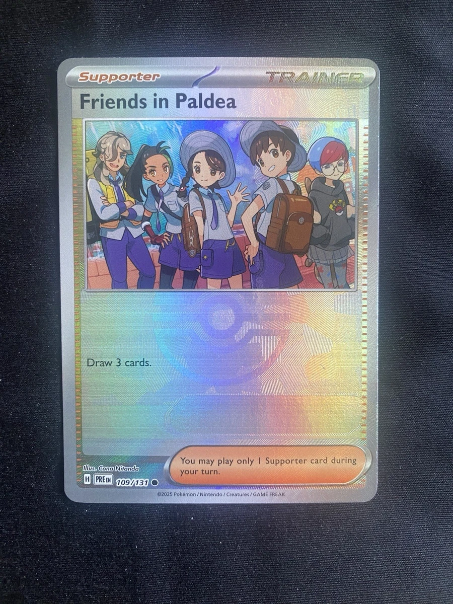 Friends in Paldea Pokémon TCG Cards for sale | eBay