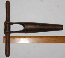 Antique Vintage Barrel Cooper TOOL Cork Keg Bung Drill Reamer Cutter