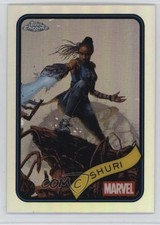 2025 Topps Chrome Marvel Comics Refractor Shuri #96 1jj7