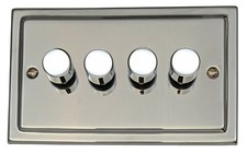 Image of G&H Trimline Polished Chrome TC2 Light Switches, Plug Sockets, Dimmers, Toggles