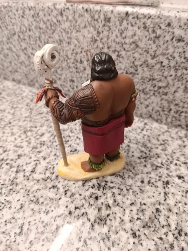 Disney Moana Häuptling Tui Figur 3 3/4" groß Kuchen Topper Made in Vietnam - Bild 2 von 3