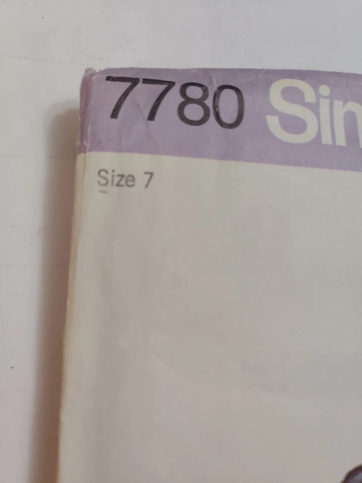 Pants Jeans Vest Shirt Boys 7 Simplicity 7780 Sewing Pattern VTG Western Rodeo - Image 3 of 4