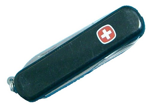 Swiss Army Original Knife, Swisschamp, Black, Victorinox 1.6795.3