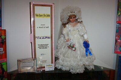 Stunning 26'' Bride Doll by Rustie - ''Taralee'' - VGC - Blue Ribbon Winner!