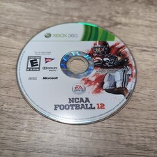NCAA Football 12 (Microsoft Xbox 360) Disc Only - Tested
