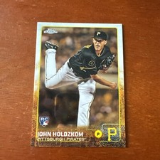 2015 Topps Chrome - Prism Refractor #128 John Holdzkom (RC)