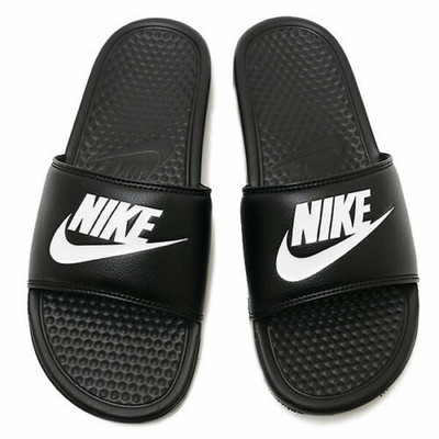 men's nike benassi sliders