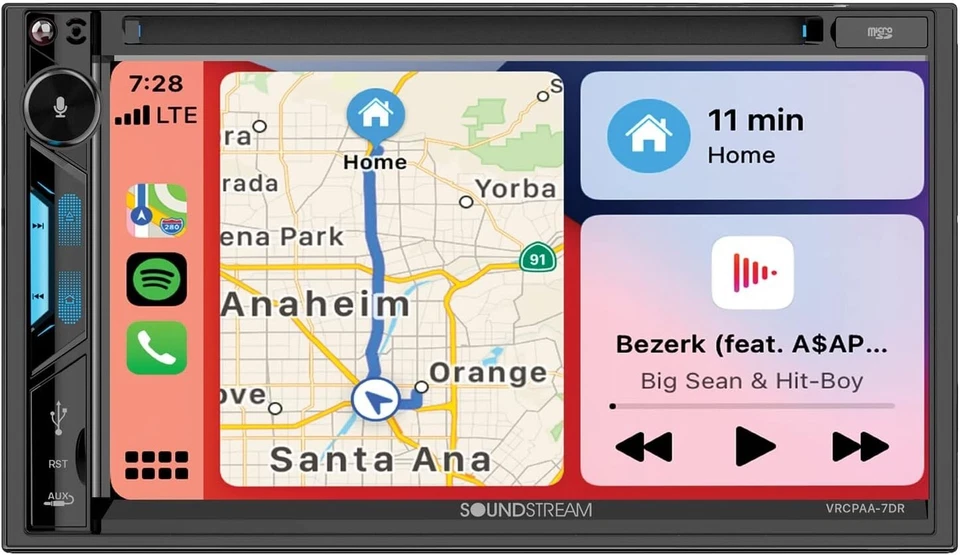 Soundstream VRCPAA-7DR 7 inch Multimedia Headunit - Image 4 of 4