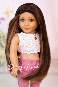 american girl doll head size