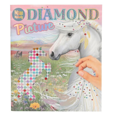Depesche Diamant Sticker Miss Melody Pferdebuch Create your Diamond  Stickerbuch