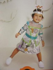 Toddler Robot Dress with Headband Halloween Costume Hyde and Eek 18-24 Months