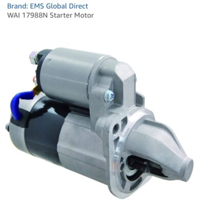 Starter Motor WAI 17988N