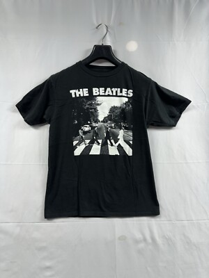 The Beatles バンドTシャツ ブラック The Beatles T Shirt Medium Black “Crossing Abbey Road” | eBay