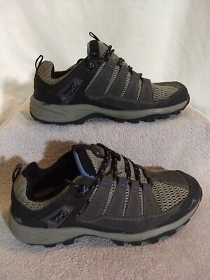 Pacific Mountain Mens Gray Hiking Shoes, Size: #MT32+16