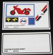 Custom Aufkleber für 6373 Replacement Sticke...