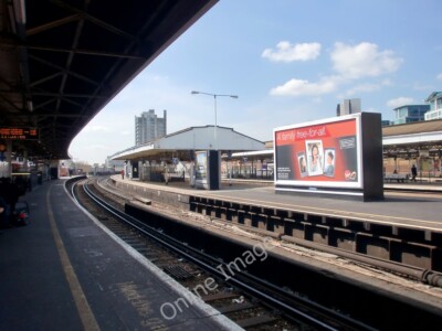 Foto 6x4 Bahnsteig 7, Vauxhall Station, London, SE1 Westminster Look s c2010