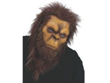 Big Foot Mask Halloween Sasquatch Yeti Hairy ...