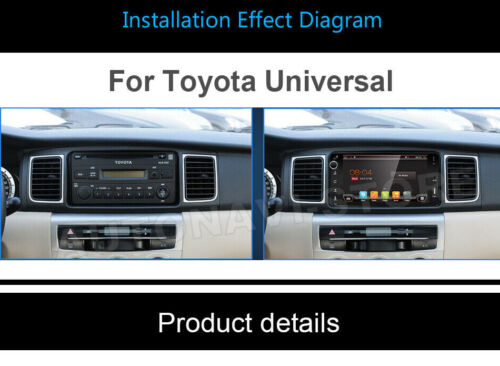 For Toyota Landcruiser Hiace Corolla Android Car Stereo CarPlay DSP DAB+2GB+32GB - Picture 2 of 17