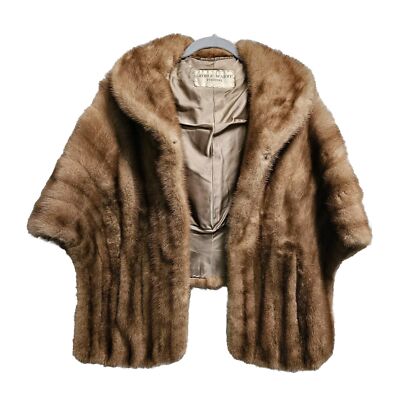 Antique George Benioff Furrier Mink Stoll (1900-1936) History In
