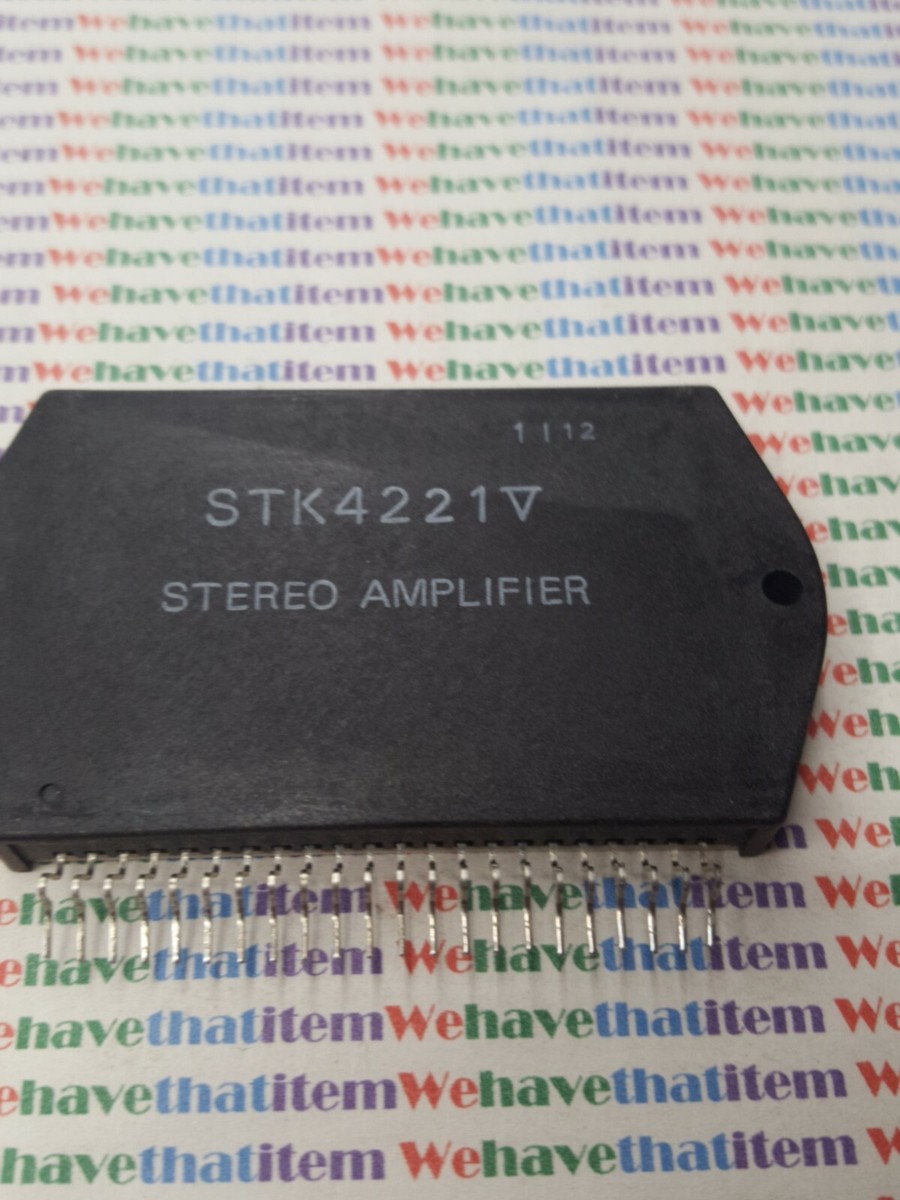 STK4221V 三洋 80W+80W STK4221MK5 アンプIC 10個 STK4221V 三洋 80W