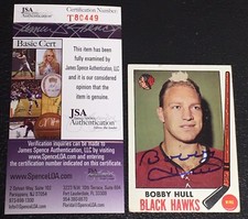 Bobby Hull Rookie Cards and Autographed Memorabilia Guide 32