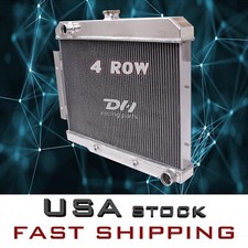 4 Row Radiator For 1972-86 Jeep Cj5 Cj6 Cj7 Chevy-engine Small Block Sbc Swap V8
