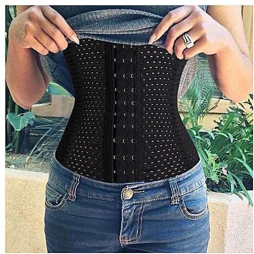 Corset Waist Trainer Body Shaper Underbust Tummy Control Cincher Belt-image