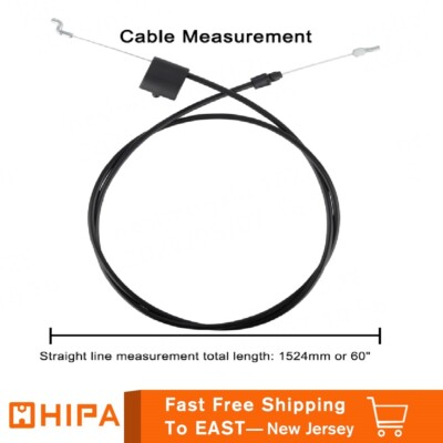 #ad 156581 156577 168552 CONTROL CABLE For CRAFTSMAN HUSQVARNA POULAN PUSH MOWER $7.41