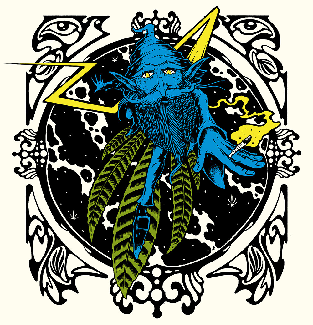 絵画 ALAN FORBES SURFER 2020 silkscreened art print by Alan Forbes - edition of 50