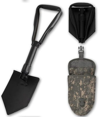 #ad USGI Military AMES E TOOL ENTRENCHING TOOL SHOVEL w ACU Cover Carrier $33.95
