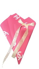 Korean Floral Wrapping Paper 22x22  10 Sheets 5 Yards Ribbon for Flower Bouquets