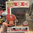 SIGNED Funko Pop! Vinyl Ozzie Smith #53 MLB Busch Stadium Exclusive Vinyl Figure