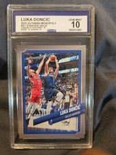 S1 Luka Doncic 2023-24 Panini Prizm Monopoly - Starter Deck Gem Mint 10 Mavs
