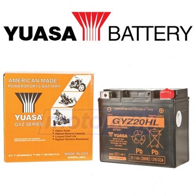 Yuasa GYZ Series Battery for 2008-2010 Ski-Doo MX Z 800 R Adrenaline - ca