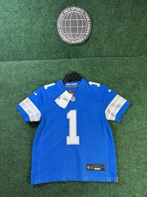 Nike Youth Detroit Lions Customized  Askar  Game Jersey Sz S/8