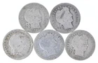 Better Lot 5 1897 1902-O 1903-O 1898 1901-O Barber Dime 0.50 Face *252