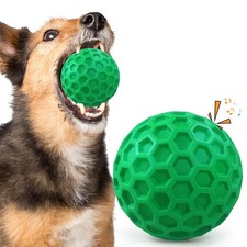 Indestructible Squeaky Dog Balls Dog Toys for Aggressive Chewers Large Medium