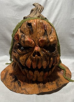 Mr Pumpkin Halloween Mask 2010 Adult Mask Rubber Mask Scary Mask