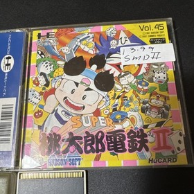 Super Momotarou Dentetsu II (pc engine)(TurboGrafx-16,1991) from japan