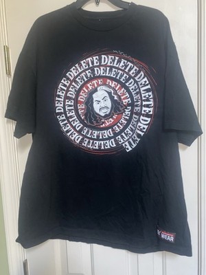 WWE Authentic Wear Matt Hardy Woken Warrior Delete Delete Black T-Shirt XXL