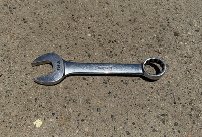 #ad Snap On 15 16quot; 12 point Combination Wrench OEX300 USA Made Short Stubby $20.00