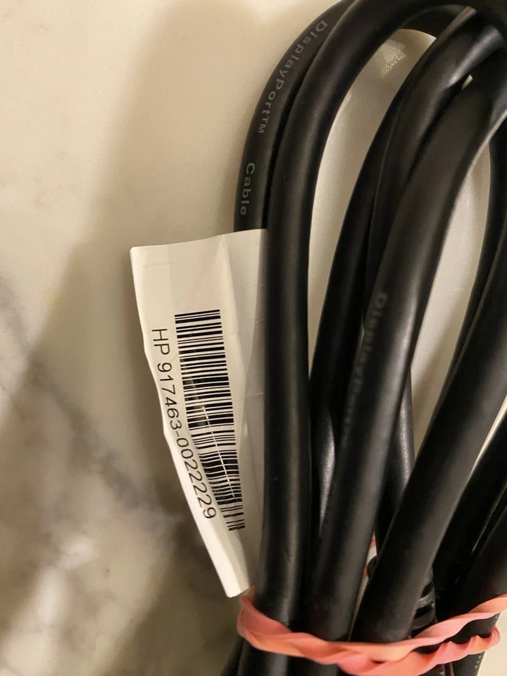 HP HDMI to HDMI Display Cable Black 6ft E508028 30v Awm - Image 3 of 3