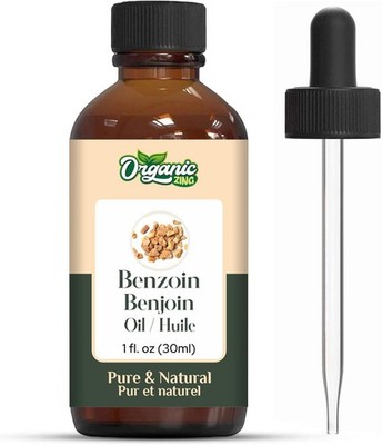 Organic Zing Benzoin Ätherisches Öl für Diffusor   100% Rein & Natürlich 30ml
