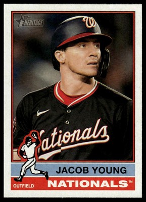 2025 Topps Heritage #127 Jacob Young