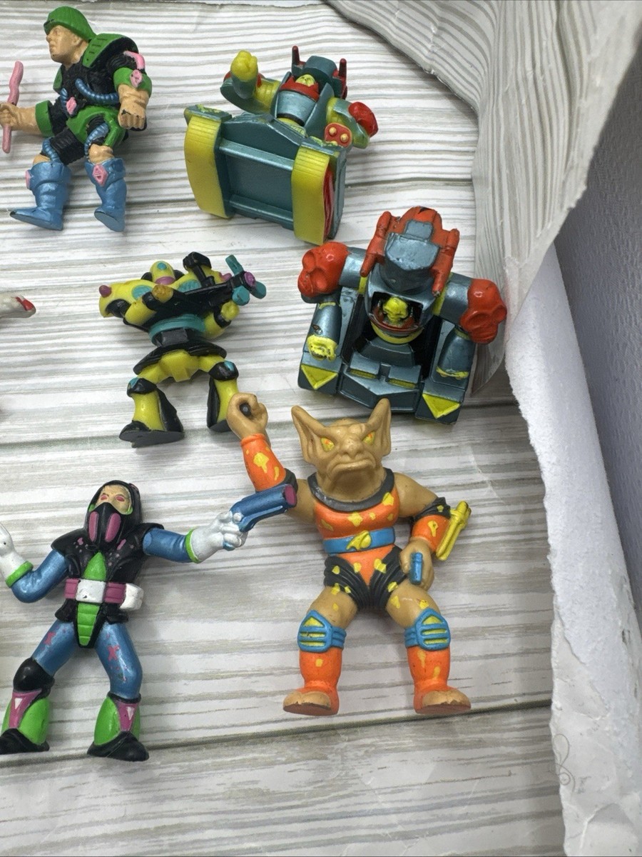 Vtg Trash Bag Bunch Lot 1991 Galoob Toy 90s Mini Monster Action