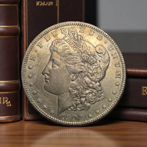 1902 Morgan Silver Dollar  90% Silver About Uncirculated