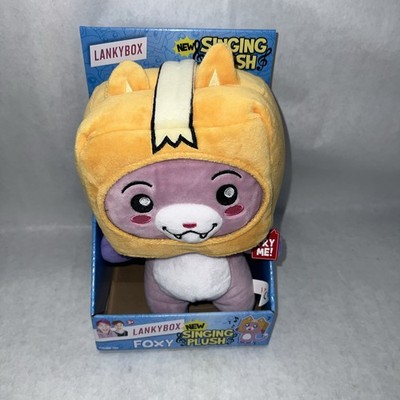 LankyBox Foxy 11'' Singing Plush Figure New 