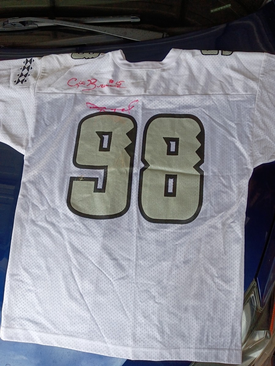 パリーパリー　斑入り　US株　希少株 autographed university of hawaii football jersey signed by colt